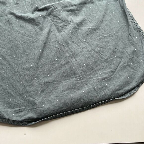 Jack O'Neill Cotton Green Button Front Camp Shirt Mens L - Picture 5 of 8